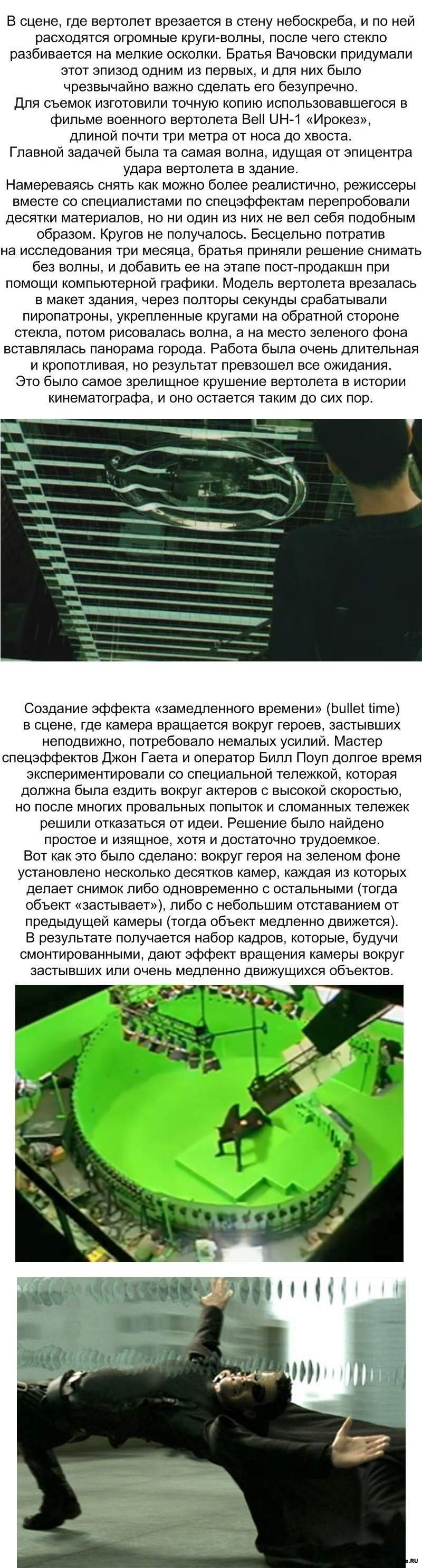 Интересные факты про фильм «Матрица»
