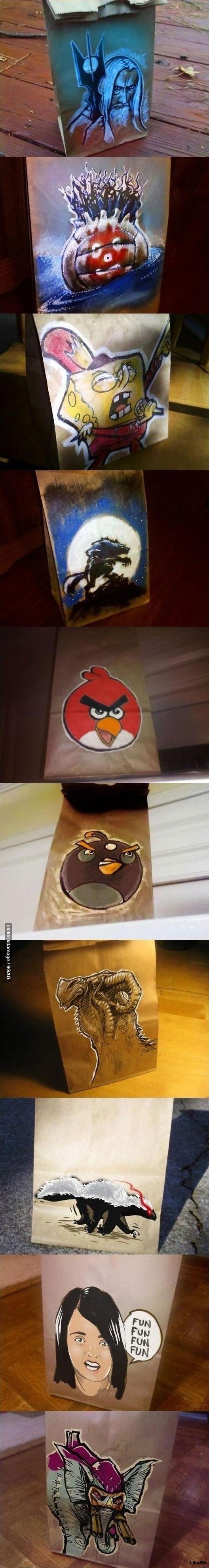 Пакеты для ланча